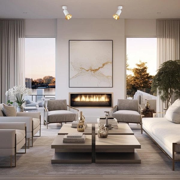 Oprawa Tulip Spot Biały 1xGU10