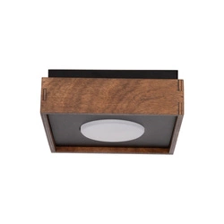 Lampa Sigma DALIA 1 plafon czarny/brąz 41000