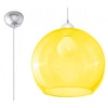 Szklana lampa wisząca BALL SL.0252 Żółta 1xE27