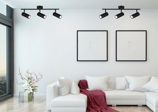 Lampa ścienna/sufitowa COLLY, 93-01634, czarna, 3x15W GU10