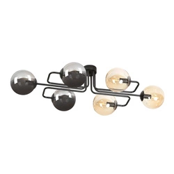 Lampa sufitowa Emibig BRENDI 6A BL MIX 2 834/6A2