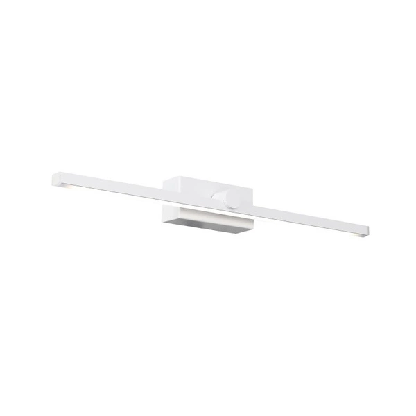Kinkiet Martinus 58,5cm 10W LED barwa ciepła 3000K | biały piaskowany
