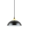 A8134 SARDA LAMPA WISZĄCA CZARNY MAT-ZŁOTO/MATT BLACK-GOLD