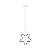 STAR C LAMPA WISZĄCA 1X20W E27 IQ KIDS CZARNY+BIAŁY