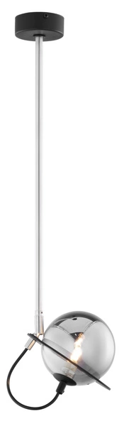 Nowoczesna Lampa wisząca PLANET wys. 65cm 1xG9 14W IP20 | Czarny