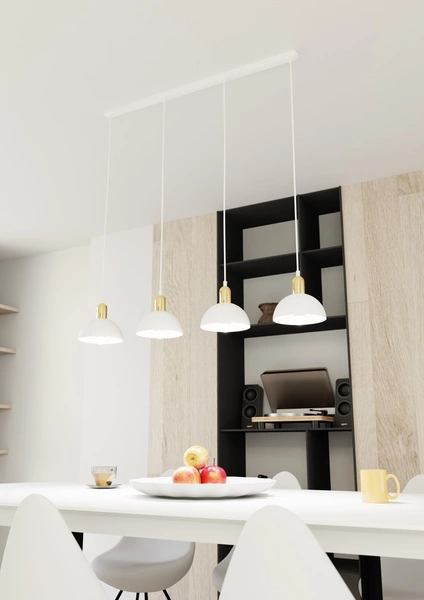 Lampa wisząca Emibig MOTO 4 WH 1387/4