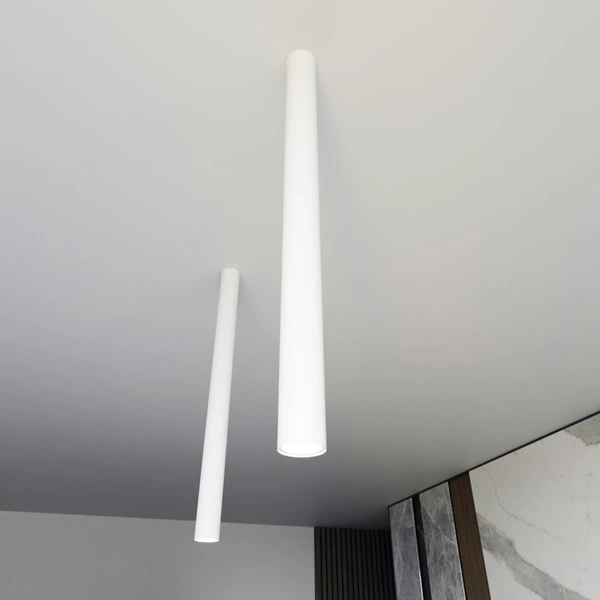 Lampa sufitowa Emibig TECNO 1XXL Biały oprawa oświetleniowa 1317/1XXL