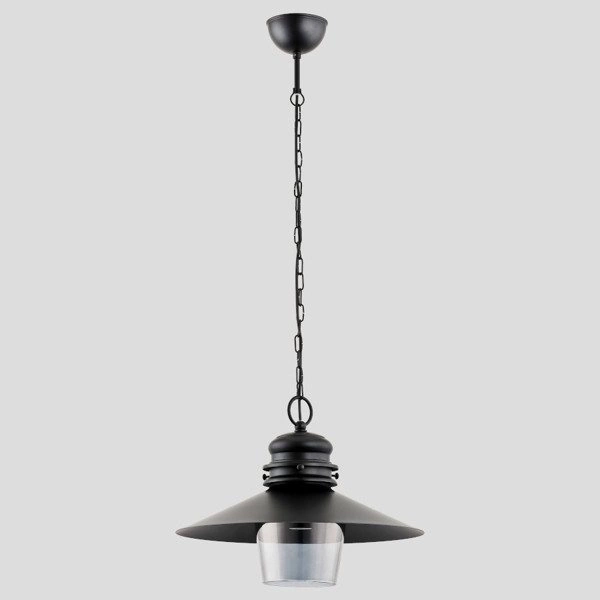 Lampa wisząca ALFA HOLLY CZARNA 1xE27 40cm | 60327