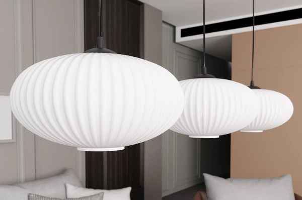 Lampa wisząca Emibig COCO 3 BL OPAL 1376/3