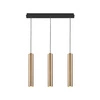 Lampa wisząca EYE III wys. 130cm 3xGU10  | mosiądz 7863
