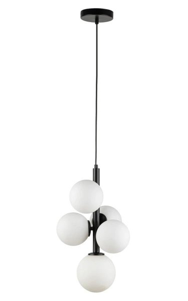Lampa Sigma Perla 5 zwis czarny 33488