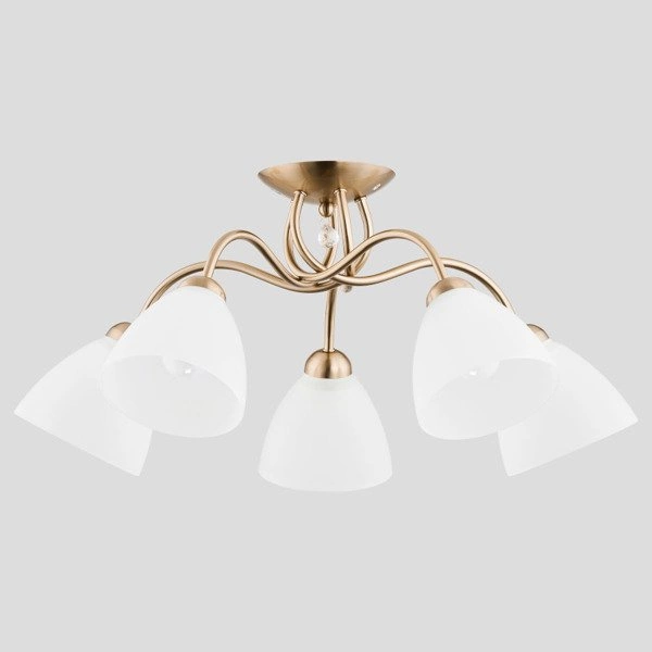 Lampa sufitowa ALFA AMARILLO PATYNOWA 5xE27 61cm | 23755