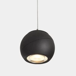 Lampa wisząca śr. 11cm MultiLINE GLOBE P 12W 3000K ciepła 60st. | czarny