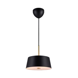 Lampa wisząca CLASI E14 10W Metal | Czarny