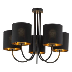 TORENS BLACK LAMPA SUFITOWA 5 PŁ 4595