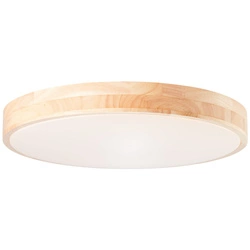 Lampa sufitowa Plafon okrągły Slimline Brilliant 1x60W LED Beż Metal