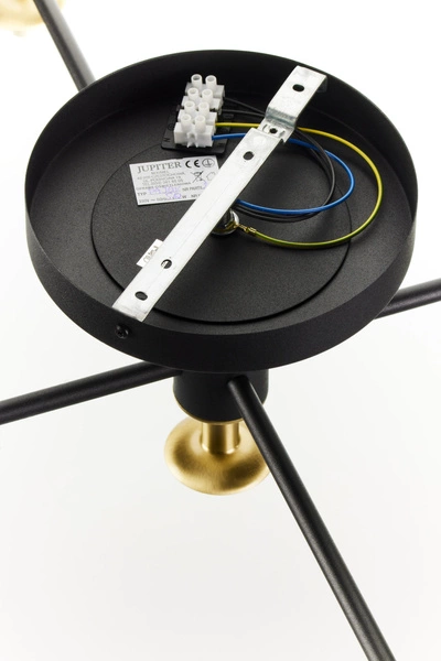 Nowoczesna Lampa sufitowa FIGARO wys. 34cm 5xG9 14W IP20 | Złoty