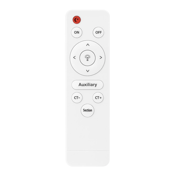 Plafon Siena Czarny 80W LED Ø750 mm + pilot