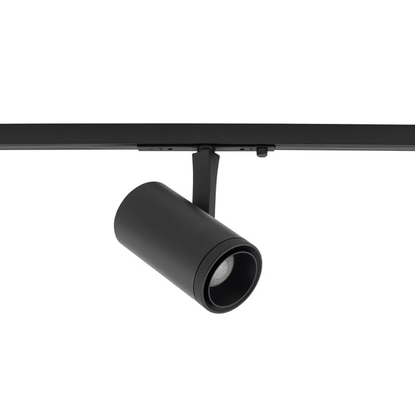 SPOT ZOOM LED 15W 3000K 500lm szer.5.7cm wys.16cm do szynoprzewodów NANO-LVM | Czarny 11716