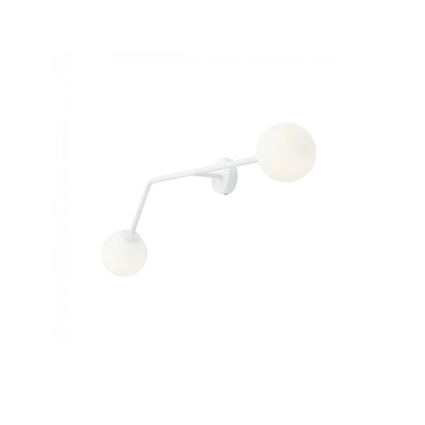 Aldex Kinkiet PURE POZIOMY 1064D, biały, 2x40W E14