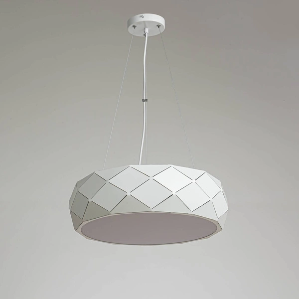 Lampa wisząca REUS biała 47cm