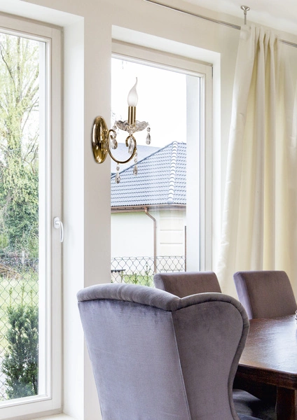 Kinkiet AURORA 21-97609 złoty/transparentny 1x40W E14