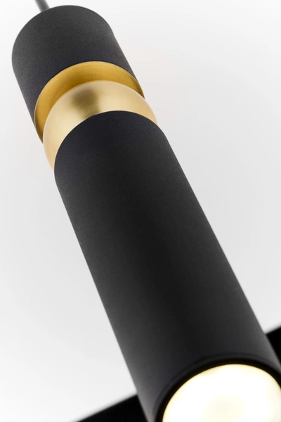 Nowoczesna Lampa wisząca ALAS wys. 120cm 1xG10 14W IP20 | Złoty