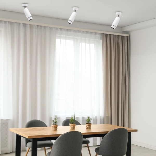 Reflektor MICA ZOOM, ML7372, biały, 1x8W GU10