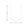 5012 WAVE 1 LAMPA WISZĄCA / PENDANT LAMP