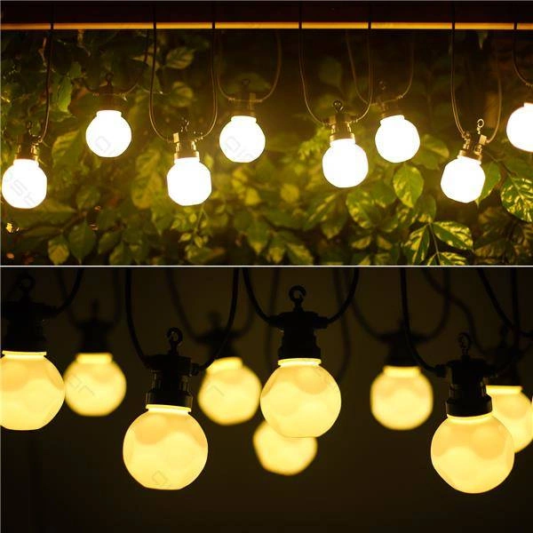 Dekoracyjne oświetlenie LED STRING LIGHTS 10 MILKY BULBS 8M