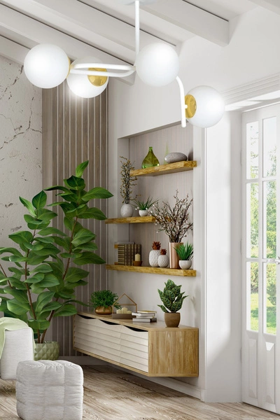 Lampa sufitowa Emibig RAGNAR 4A Biały GOLD 1033/4A