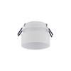 Lampa punktowa podtynkowa SHINE wys.6cm szer.8cm GU10 IP20 | Biały 11350