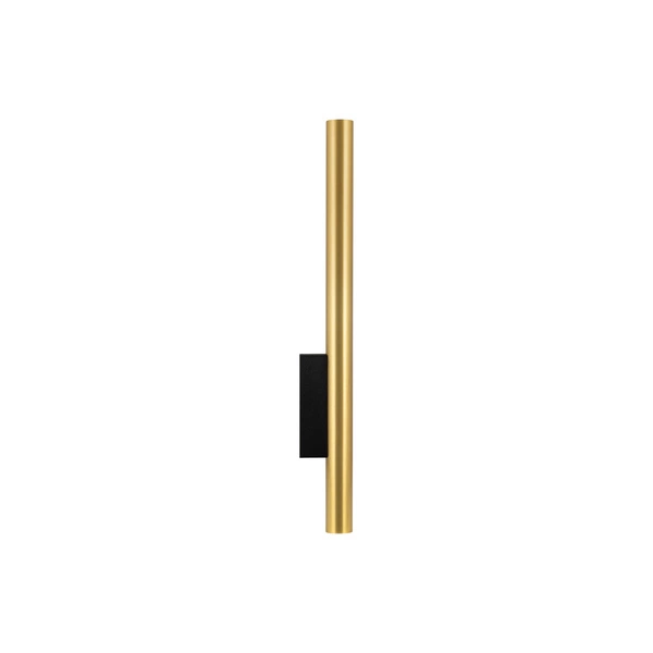 Kinkiet FOURTY WALL XL 60cm miniGU10 | mosiężny/czarny  10760
