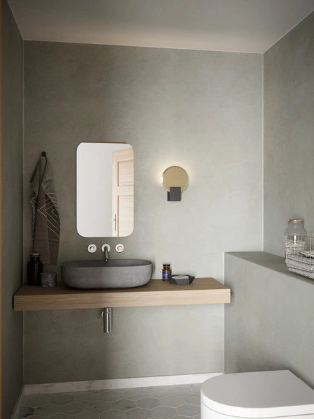 Kinkiet HESTER LED 3000K Biała ciepła Plastik | Czarny