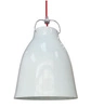 Lampa wisząca PENSILVANIA 31-20253 biały/czerwony 1x60W E27
