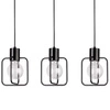 Lampa wisząca AURA III kwadrat  czarna