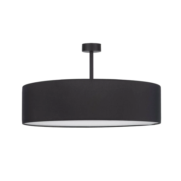 Nowoczesna lampa sufitowa 60cm czarna RONDO 4245 4245