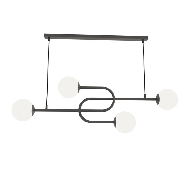 Lampa sufitowa Emibig ATRIA 4 BL OPAL 1383/4