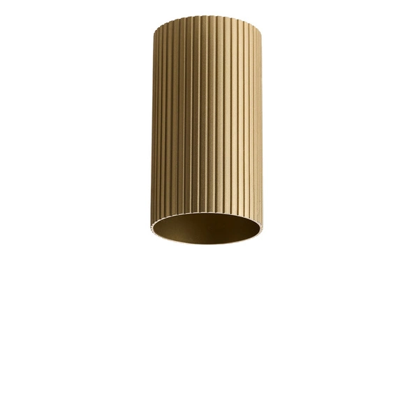 LUCAS RIBBED TUBE 10 BRASS GOLD
