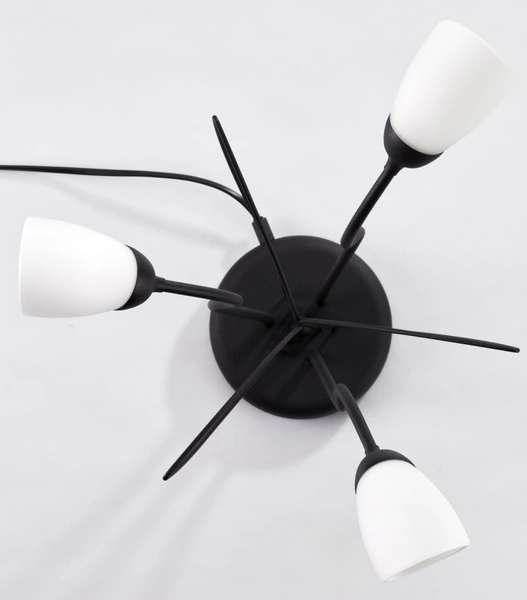 Klasyczna Lampa biurkowa GLORIOSA wys. 46cm 3xG9 14W IP20 | czarny mat