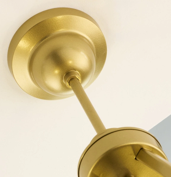 Klasyczny Żyrandol KASZMIR wys. 58cm 5xE27 15W IP20 | złoty połysk