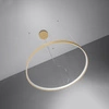 Nowoczesna lampa wisząca RIO 55, złota, 30W LED, barwa neutralna 4000K, TH.217