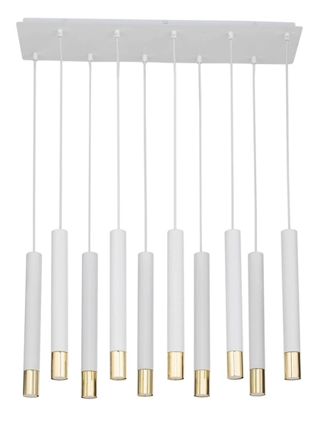 Lampa Sigma SOPEL GRAND 10 biały/złoty lampa wisząca 33392