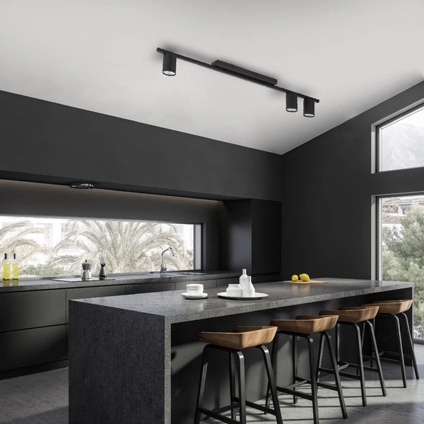 LOGAN BLACK LAMPA SUFITOWA 3 PŁ 4565