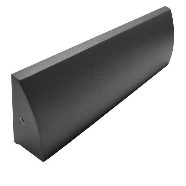 Zewnętrzna lampa natynkowa na murek STEP 3,5W 4000K | antracyt