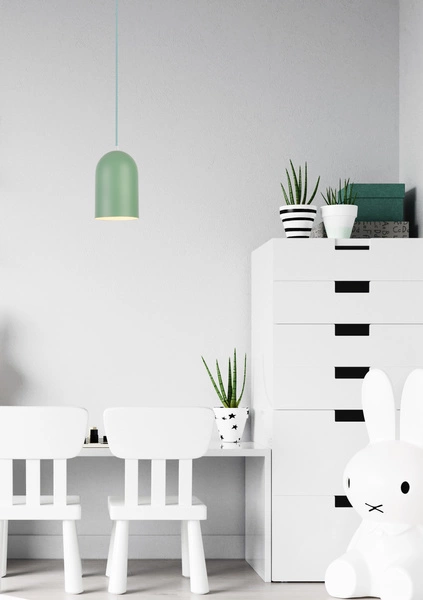 Lampa wisząca OSS LEDEA, 50101187, zielona, 1x40W E27