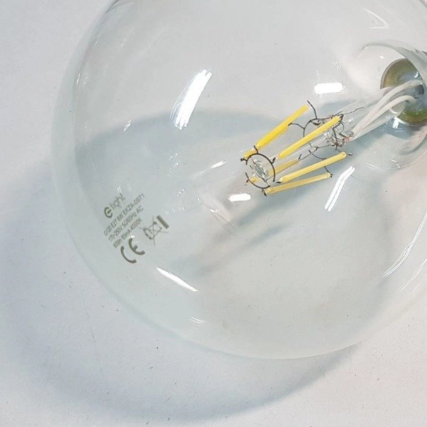 Żarówka Filamentowa LED 7W E27 G120 kulka barwa neutralna 4000K EKZF971