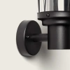 Kinkiet zewnętrzyny Czarny Klasyczny IP44 Abruzzo Francesco E27 24cm