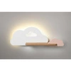 Kinkiet dziecięcy z półką CLOUD 21-76717 biało-różowy 5W LED barwa neutralna 4000K