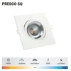 Oprawa wpuszczana PRESCO SQ 16W ciepła 3000K szer. 15,3cm
